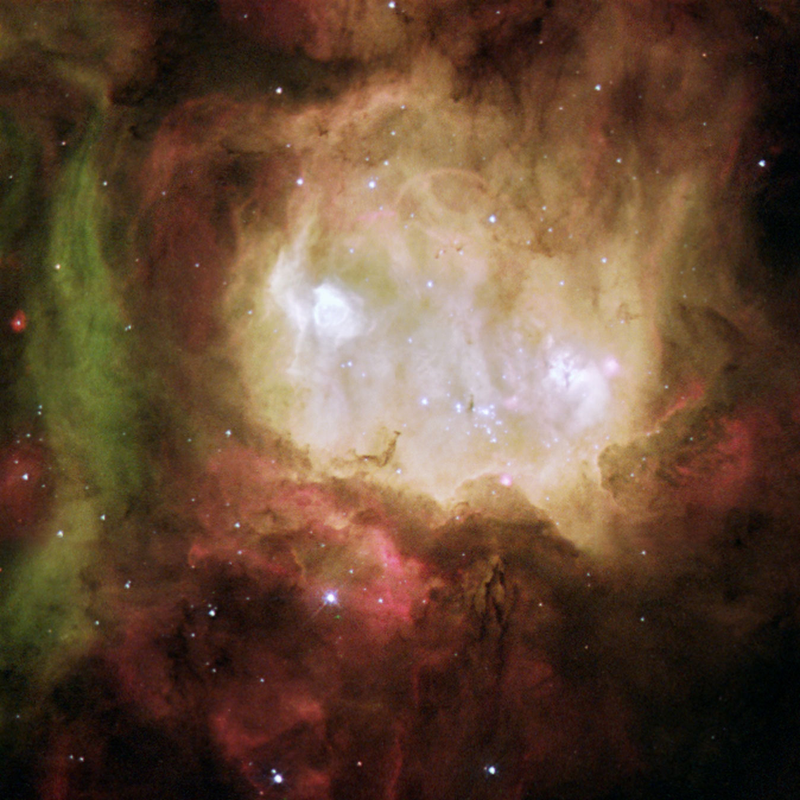Illustration for article titled Ghostly Nebulae Haunt the Skies
